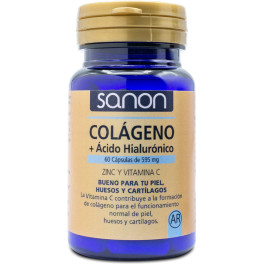 Sanon Colágeno + ácido Hialurónico 60 Cápsulas De 595 Mg Unisex