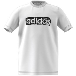 Adidas Camisetas B G T2 Niño Blanco
