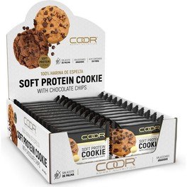 Coor Smart Nutrition Soft Protein Cookie 24 Unidades X 50 Gramos