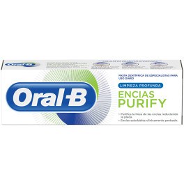 Oral-b Encias Purify Limpieza Profunda Pasta Dentífrica 75 Ml Unisex