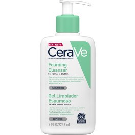Cerave Foaming Cleanser For Normal To Oily Skin 236 Ml Mujer