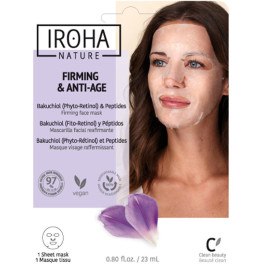 Iroha Nature Firming & Anti-age Backuchiol & Peptides Firming Face Mask 2 Unisex