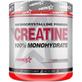 Hero Creatine 100% Monohydrate 500 gr Hero Creatine 100% Monohydrate 500 gr