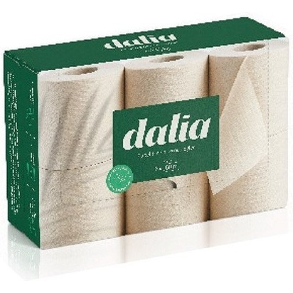 Dalia Pack 6 Rollos De Papel Higienico Doble Capa Bio