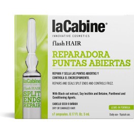 La Cabine Flash Hair Reapair Puntas Abiertas 7 X 5 Ml                 Unisex
