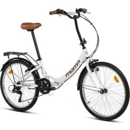Moma Bikes Bicicleta Plegable Urbana Shimano Top Class 24" Alu 6v. Sillin Confort