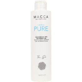 Macca Clean & Pure Cleansing Gel With Microparticles 200 Ml Unisex