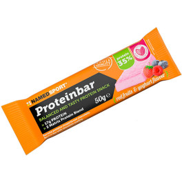 Namedsport Barrita Proteinbar Antes/despues Frutos Rojos-yogurt 50 Gr (12 Unidades)
