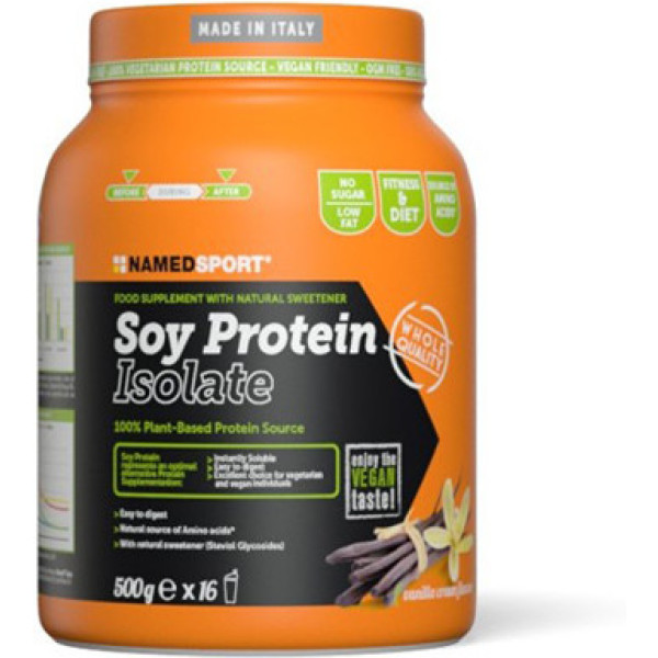 Namedsport Soy Protein Isolate Before/After Cream-vanilla 500 Gr