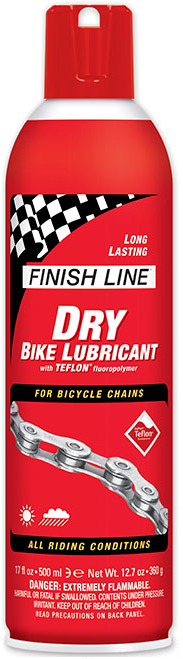 Finish Line Lubricante Seco de Cadena Teflon Aerosol 500 ml Finish Line Lubricante Seco de Cadena Teflon Aerosol 500 ml