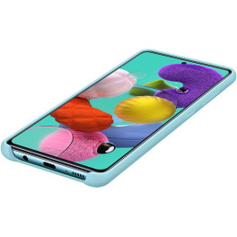 Samsung Funda Silicona Galaxy A51 Azul