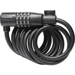 Trelock Candado Cable Combinacion Sk 108 180 Cm - 8 Mm Negro