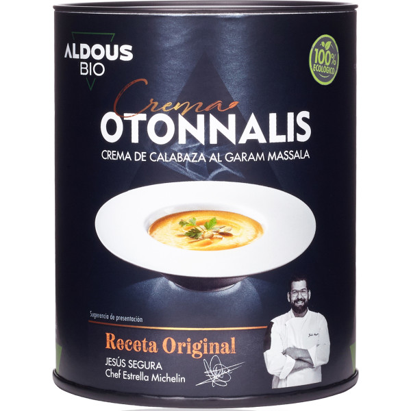 Aldous Bio Crema Gourmet Otonnalis - Ecológica De Calabaza Al Garam Massala