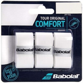 Babolat Overgrip Pro Tour 3 Pack Blanco