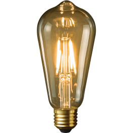 Muvit Io Bombilla Inteligente Filamentos Vintage Edison E27/5w/470lm Blanco Ambar D64*h140