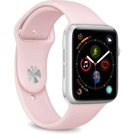Puro Pack 3 Correas Silicona Apple Watch 38-40mm S/m Y M/l Rosa