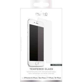 Puro Protector Pantalla Apple Iphone 6 Plus/6s Plus/7 Plus/8plus Vidrio Templado