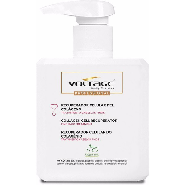 Voltage Cosmetics Recuperador Celular Del Colágeno Tratamiento 500 Ml Unisex