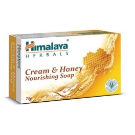 Himalaya Cream & Honey Soap Jabon Nutritivo de Crema y Miel 75 gr