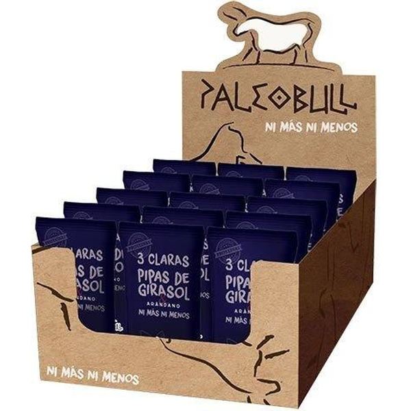 Paleobull Barrita Proteica De Arándanos 15 Barritas X 55 Gramos