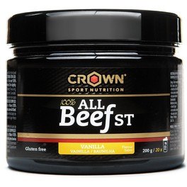 Crown Sport Nutrition 100% All Beef 200 g. Concentrado Proteico De Carne De Vacuno Con Estudios Científicos