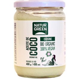 Naturgreen Aceite De Coco Suave Tarro 400 G.
