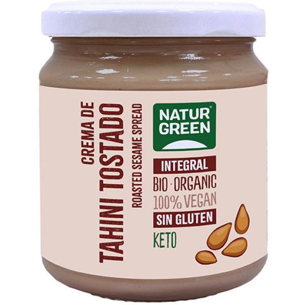 NaturGreen Bio gerösteter Sesam Tahin pur 300 gr
