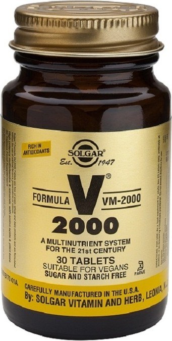 Solgar Fórmula VM-2000 30 caps Solgar Fórmula VM-2000 30 caps