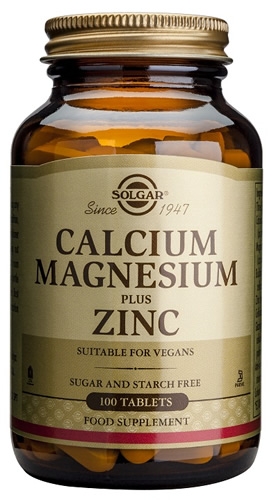 Solgar Calcio Magnesio Plus Zinc 100 caps Solgar Calcio Magnesio Plus Zinc 100 caps