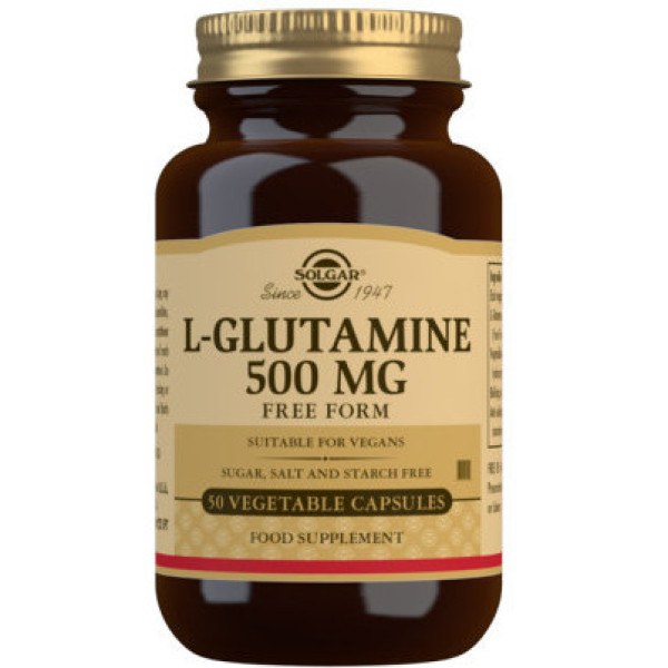 Solgar L-Glutamina 500 mg 50 caps
