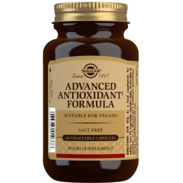 Solgar Fórmula Antioxidante Avanzada 60 caps