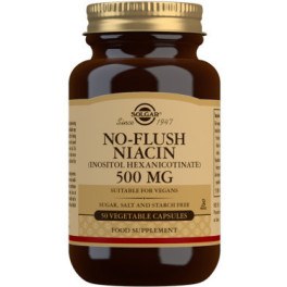 Solgar Niacina No Ruborizante - No Flush Niacin 500 mg 50 caps