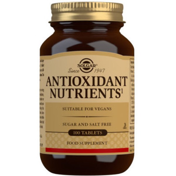 Solgar Nutrientes Antioxidantes 100 Comp