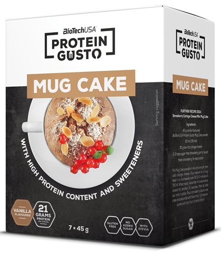 BioTechUSA Protein Gusto - Mug Cake 7 sobres x 45 gr BioTechUSA Protein Gusto - Mug Cake 7 sobres x 45 gr