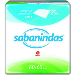 Indas Protector Saban  Extra 60x60 20 Uds -