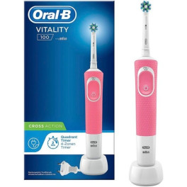 Oral-b Cepillo Eléctrico Vitality Cross Action Rosa -