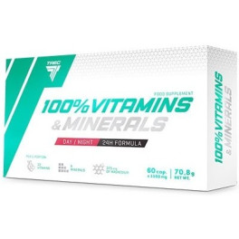 Trec Nutrition 100% Vitaminas Y Minerales - 60caps