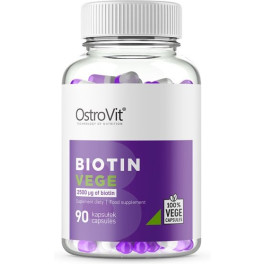 Ostrovit Biotina Vege - 90vcaps