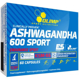 Olimp Ashwagandha 600 Sport - 60 Cápsulas