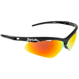 Spiuk Sportline Gafas Ventix Negro con Lente Espejo Rojo Spiuk Sportline Gafas Ventix Negro con Lente Espejo Rojo