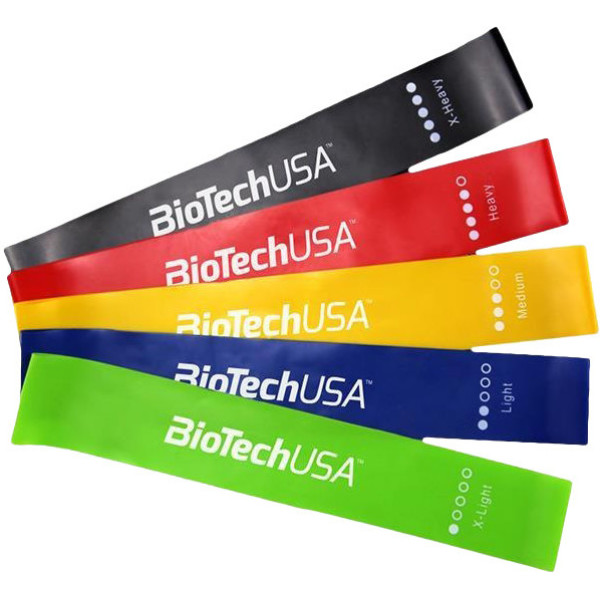 Bandas elásticas de fitness BiotechUSA