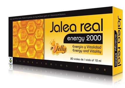 Tegor Jalea Real Energy 2000 20 viales x 10 ml Tegor Jalea Real Energy 2000 20 viales x 10 ml