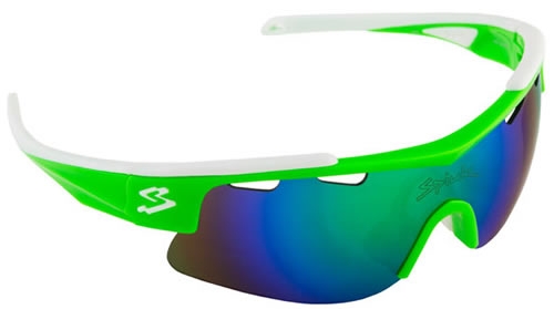 Spuik Sportline Gafas Arqus Verde - Blanco Lente Espejo Verde Spuik Sportline Gafas Arqus Verde - Blanco Lente Espejo Verde