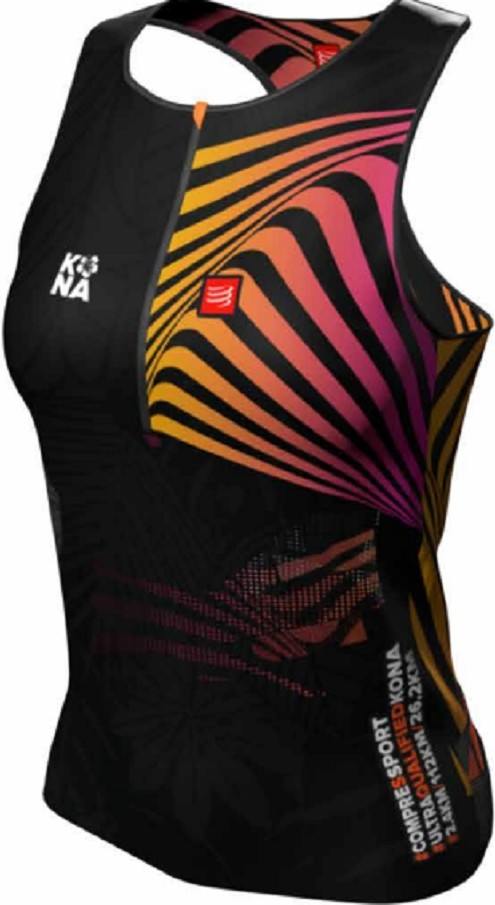 Compressport Camiseta Triatlon TR3 Tank Top Mujer Kona 2017 Negra Compressport Camiseta Triatlon TR3 Tank Top Mujer Kona 2017 Negra