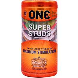 One Super Studs Condoms 12 U Unisex