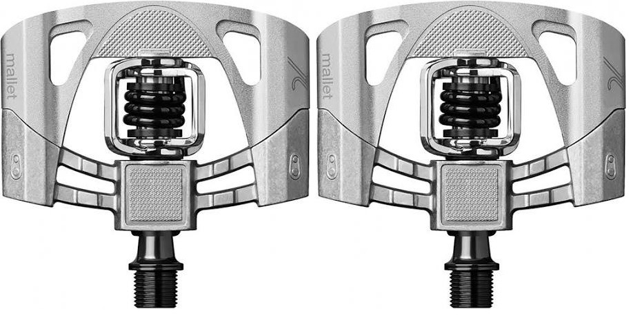 Crank Brothers Pedales Mallet 2 Negro/Plata Crank Brothers Pedales Mallet 2 Negro/Plata