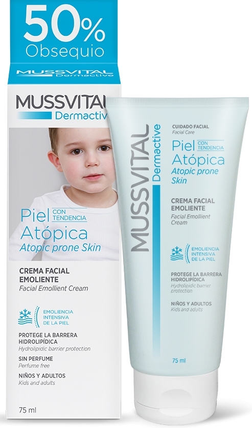 Mussvital Dermactive Pieles Atópicas 75 ml Mussvital Dermactive Pieles Atópicas 75 ml