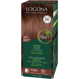 Logona Colorante Vegetal 091 Castaðo Chocolate 2 X 50gr