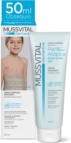 Mussvital Dermactive Pieles Atópicas 250 ml Mussvital Dermactive Pieles Atópicas 250 ml