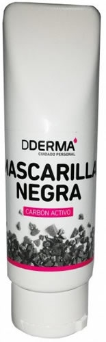 DDerma Mascarilla Negra Carbon Activo DDerma Mascarilla Negra Carbon Activo